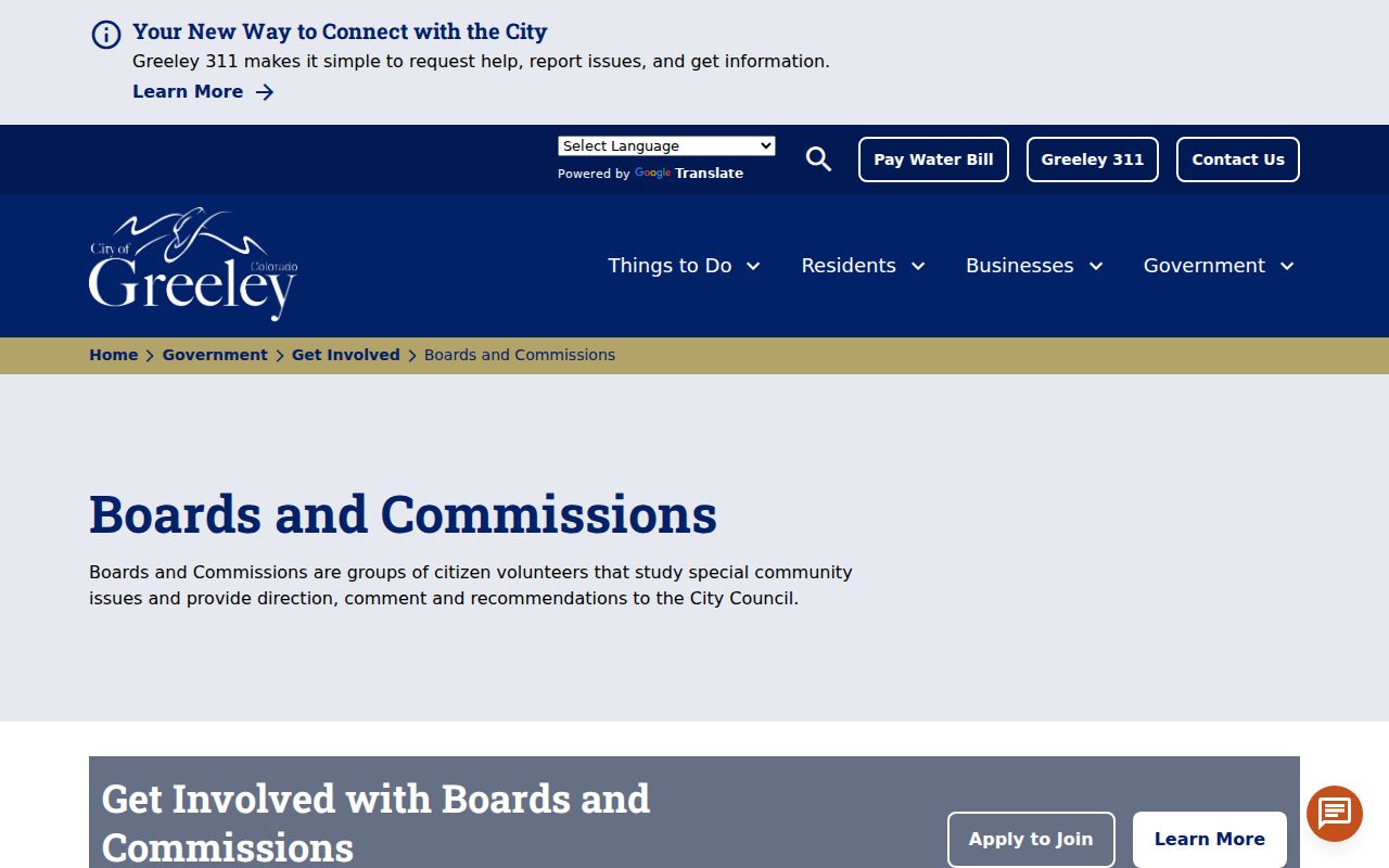 Greeley neighbors public civic rosters